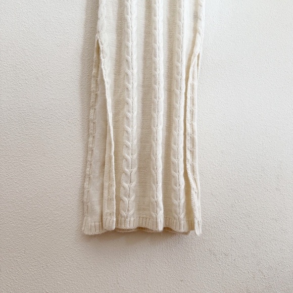 AYNI Roni Dress With Cape in Ivory Medium - Picture 3 of 6